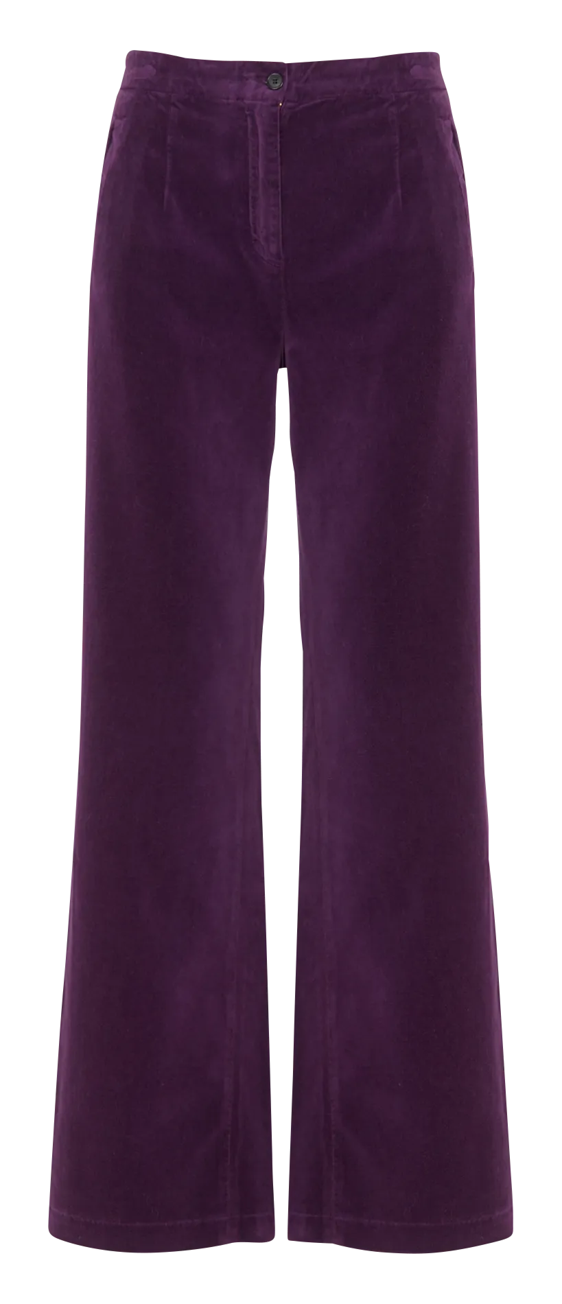 RIGA  PANTALóN ANCHO DE ALGODóN EN VIOLETA
