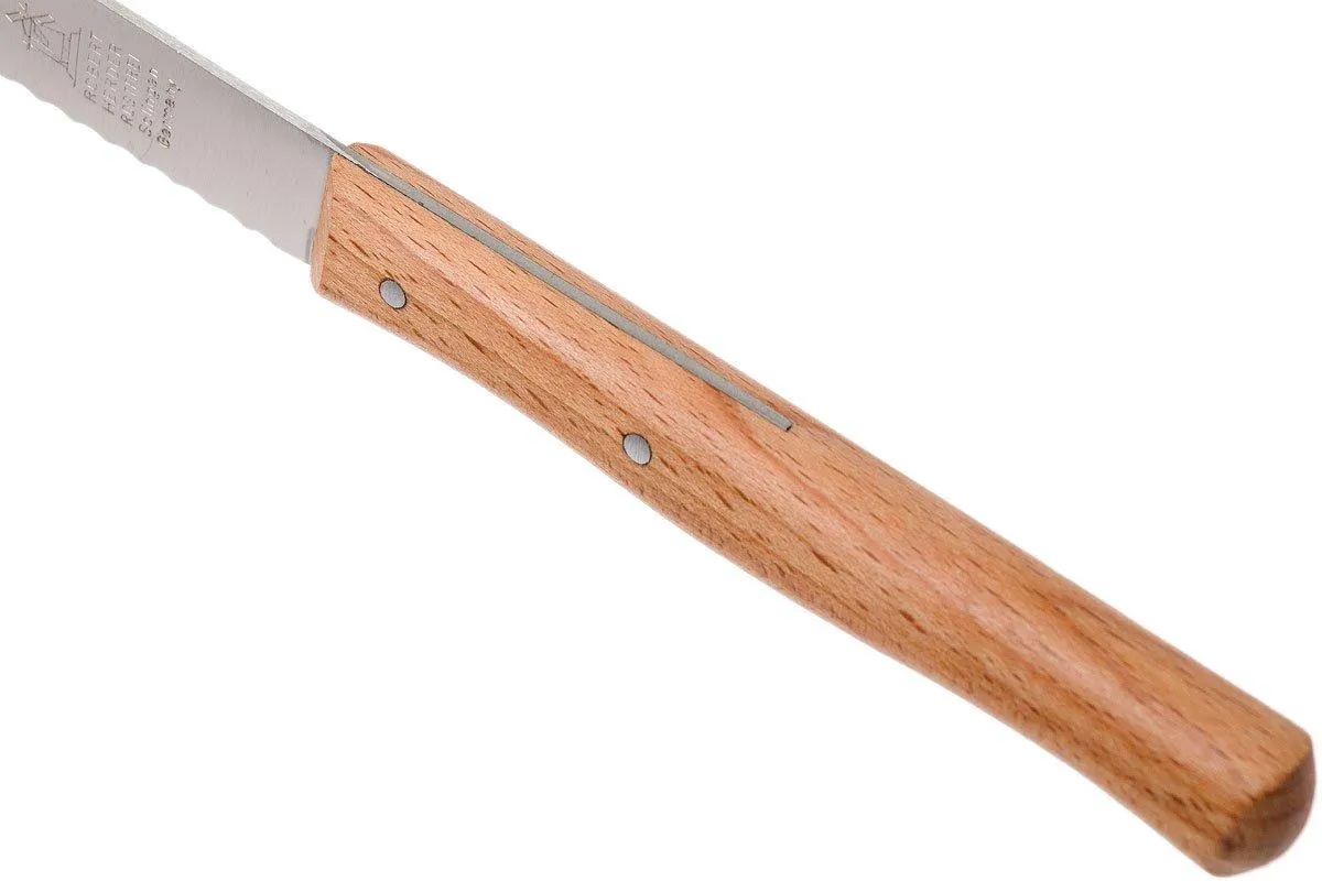 Robert Herder cuchillo tomatero Straight Classic haya roja, acero inoxidable