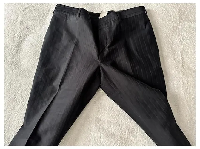 Roberto Cavalli Traje vintage de algodón Azul oscuro 