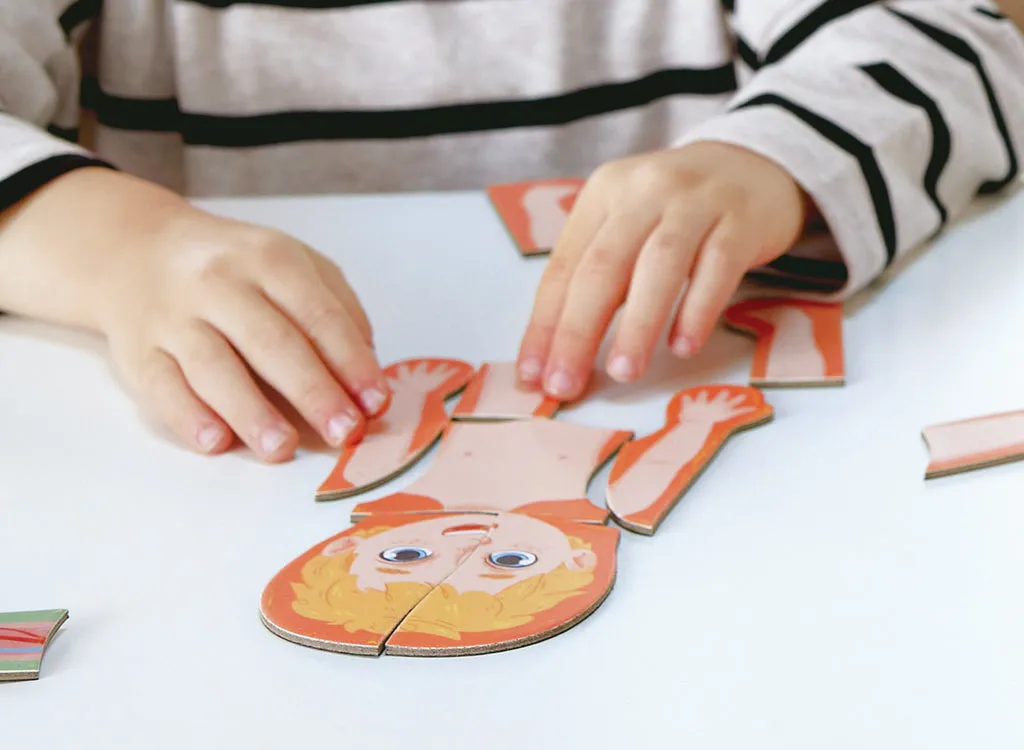 Rompecabezas magnético del cuerpo humano · Hape