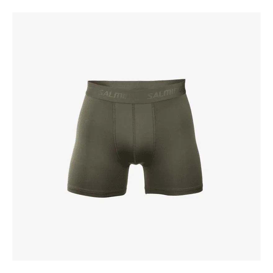 SALMING 3PACK PERFORMANCE BOXER ARMY GREEN