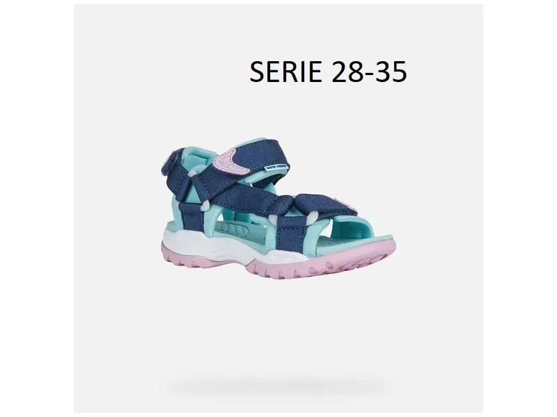 SANDALIA BOREALIS J720WA GEOX EN COLOR MARINOAGUA