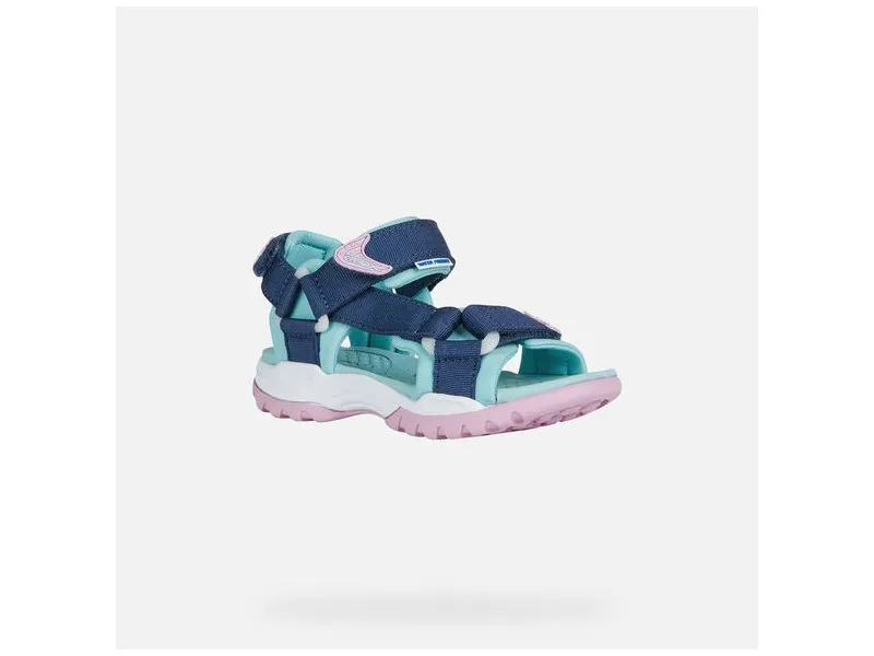 SANDALIA BOREALIS J720WA GEOX EN COLOR MARINOAGUA