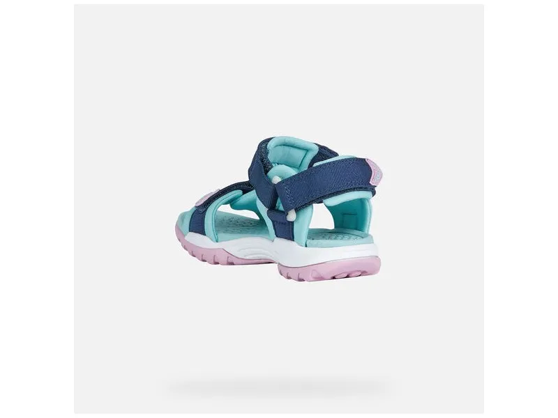 SANDALIA BOREALIS J720WA GEOX EN COLOR MARINOAGUA