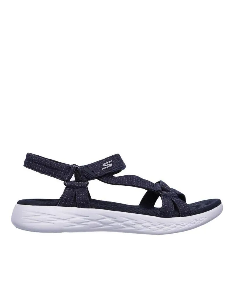 Sandalias de Mujer SKECHERS ON THE GO 600 BRILLI AZUL