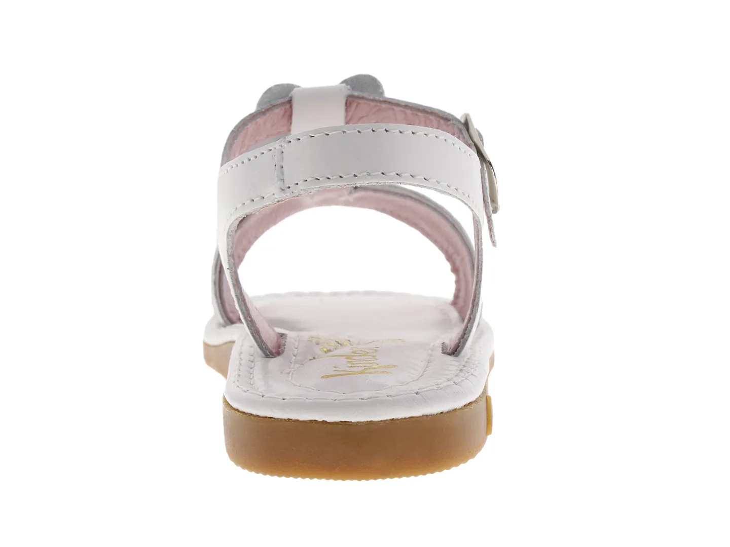 Sandalias Kinder 6619 Blanco Para Niña