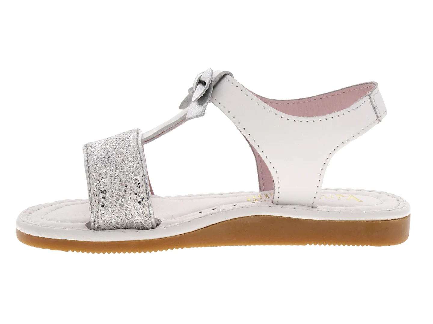 Sandalias Kinder 6619 Blanco Para Niña