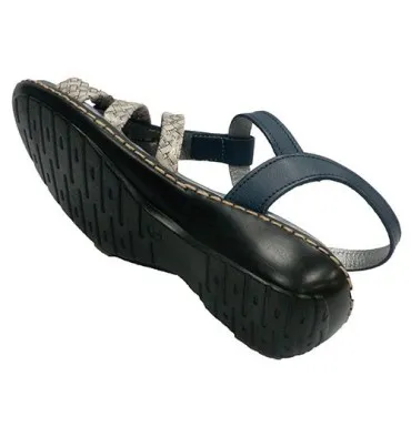 Sandalias mujer tiras 48 Hours en azul marino