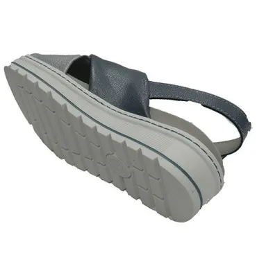 Sandalias mujer tiras cruzadas muy cómoda Lumel en combinado
