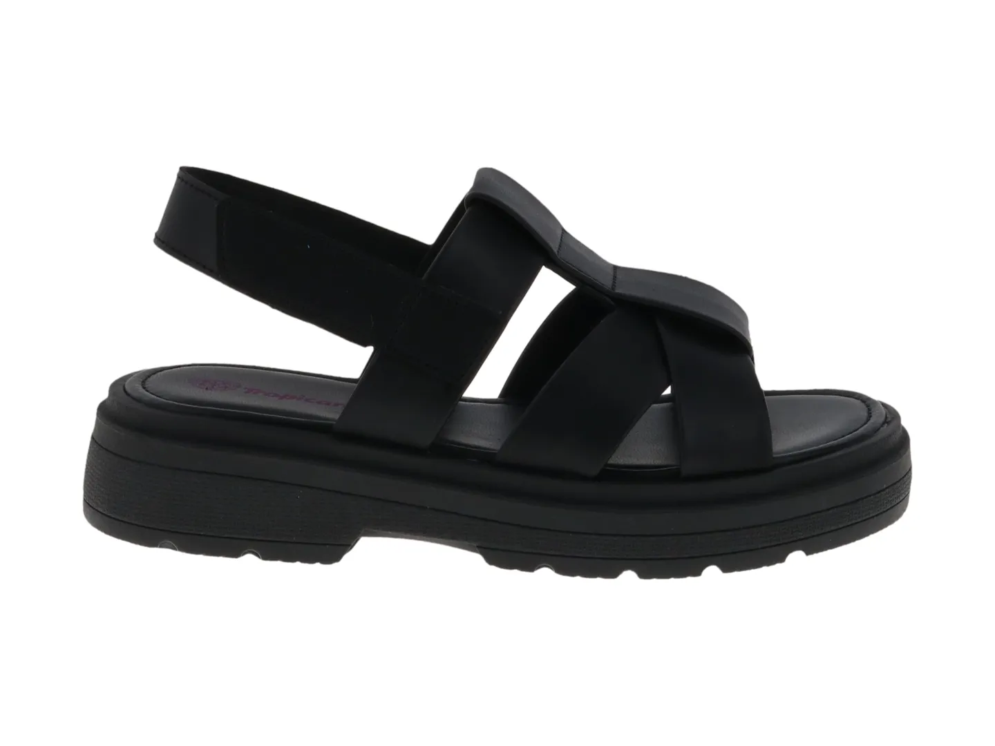 Sandalias Tropicana 261004 Negro Para Niña