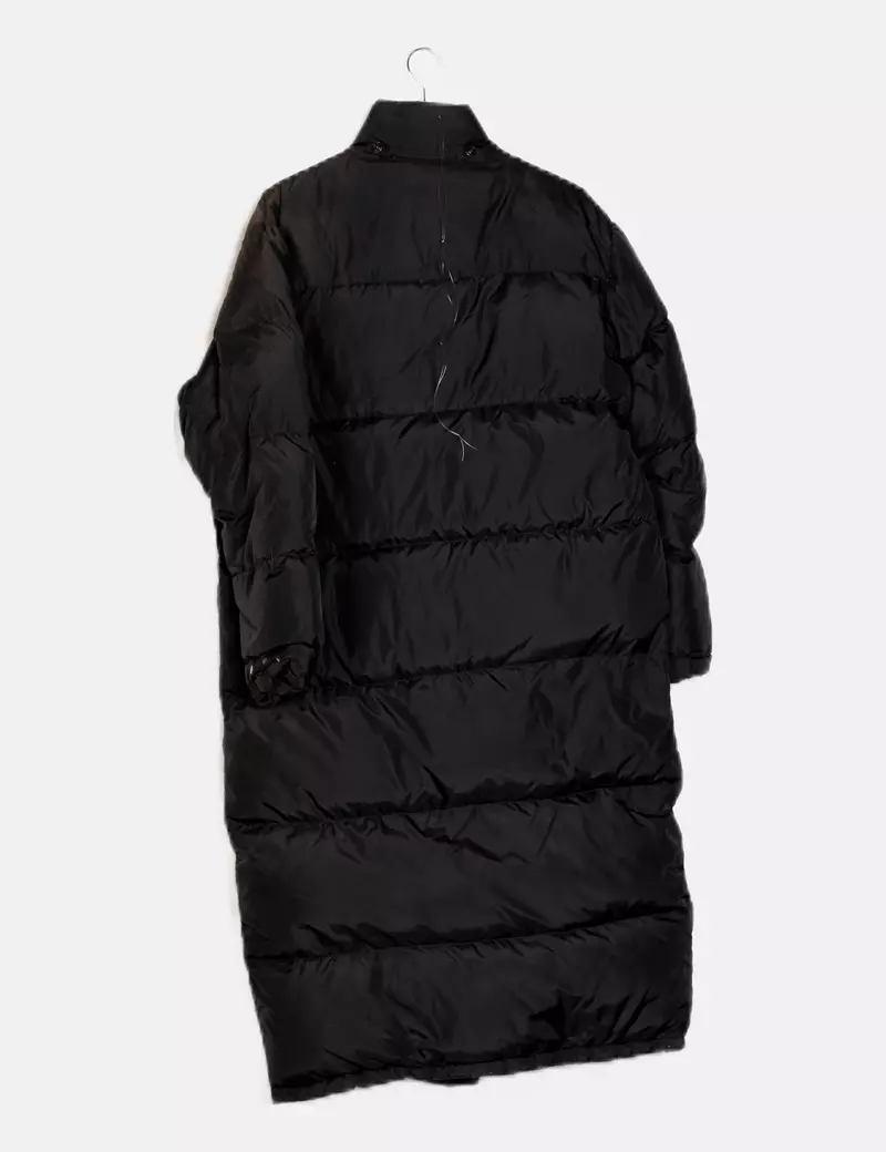Schott Abrigo negro acolchado