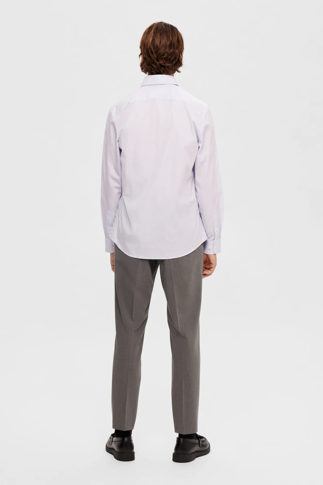 Selected Camisa de manga larga 100% algodón.
