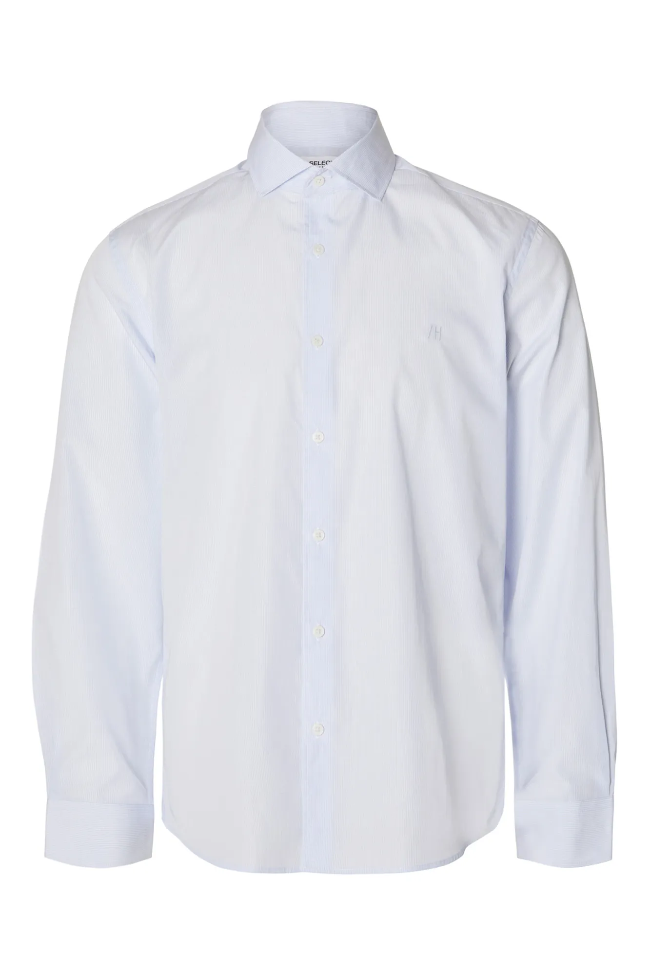 Selected Camisa de manga larga 100% algodón.