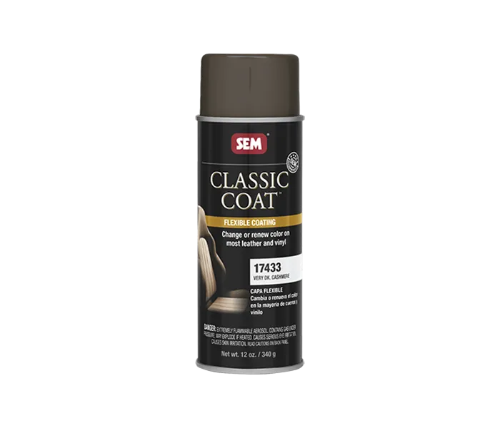 SEM Pintura para Cuero Classic Coat 17433 Cashmere Muy Oscuro Aerosol