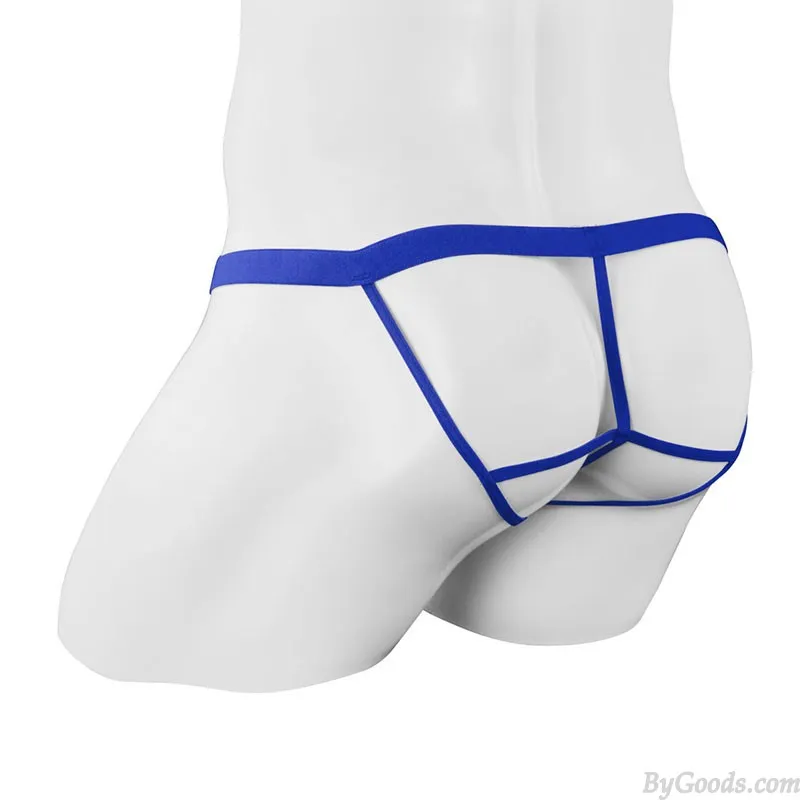 SEXY SHEER MESH BACKLESS THIN TBACK BULGE POUCH THONG UNDERWEAR KNICKERS HOLLOW STRETCH MEN'S LINGERIE UNDERPANTS SISSY BRIEFS 