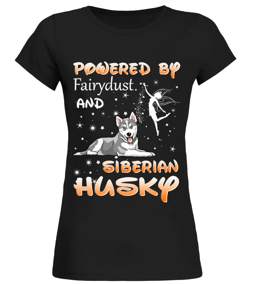 SIBERIAN HUSKY Camiseta cuello redondo Mujer