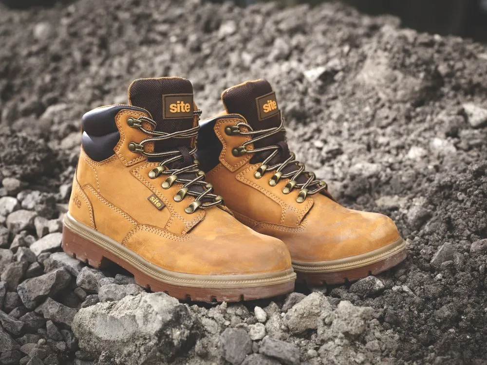 Site Skarn, botas de seguridad para mujer, miel, talla 39