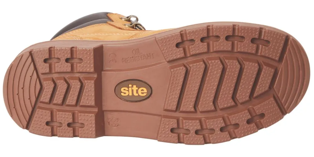 Site Skarn, botas de seguridad para mujer, miel, talla 40