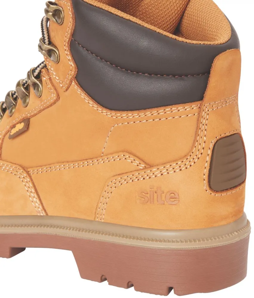 Site Skarn, botas de seguridad para mujer, miel, talla 40