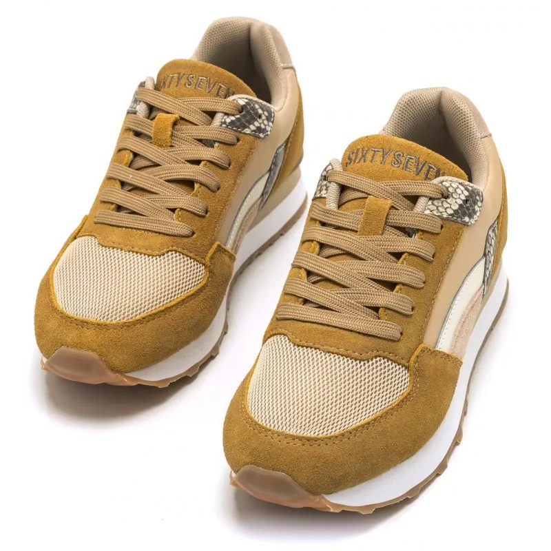 SIXTYSEVEN 30735 beige Deportivo casual cordones mujer