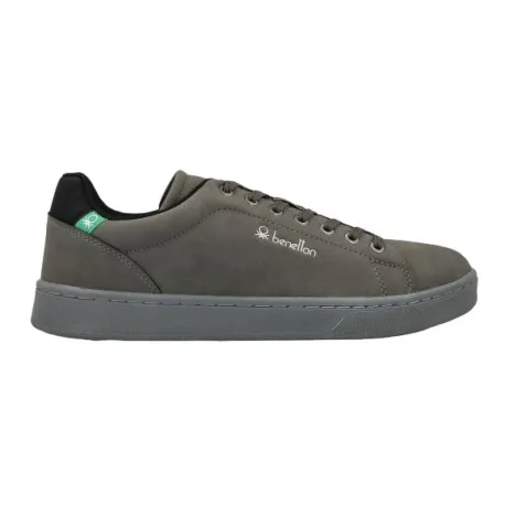 Sneakers Zapatilla Casual Hombre Gris. United Colors Of Benetton .