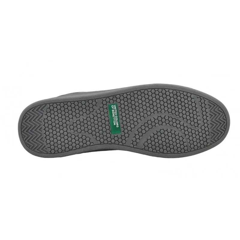 Sneakers Zapatilla Casual Hombre Gris. United Colors Of Benetton .