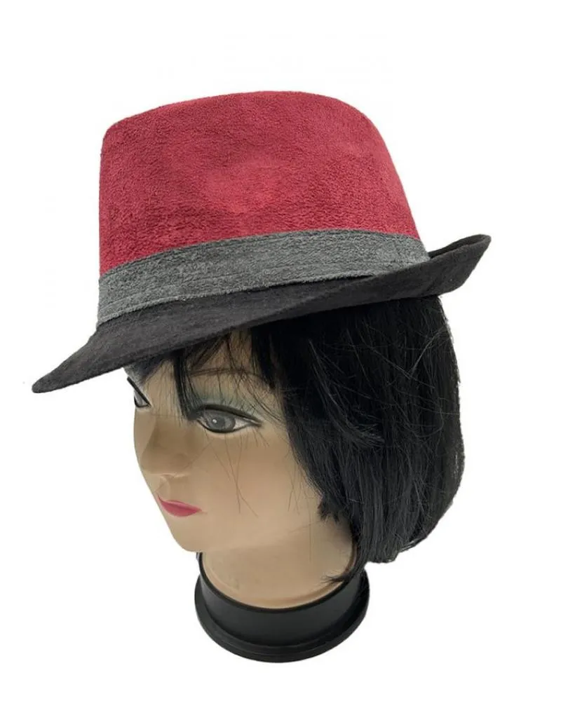 SOMBREROS HOMBRE TRILBY GORROS GRANATES EN TRICOLOR