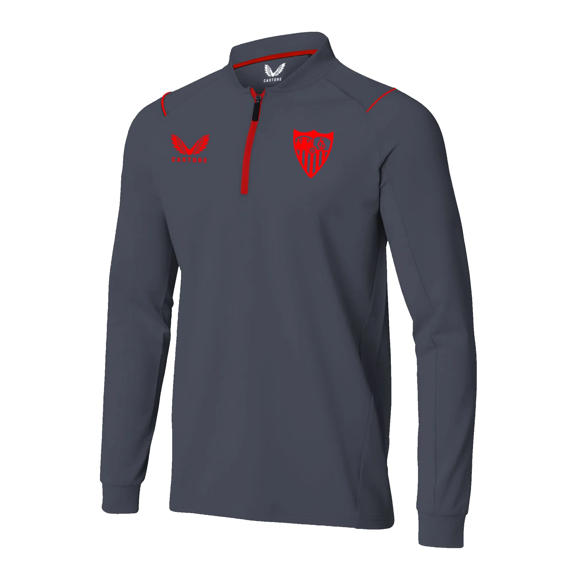 Sudadera entreno gris oscuro 22/23 nio