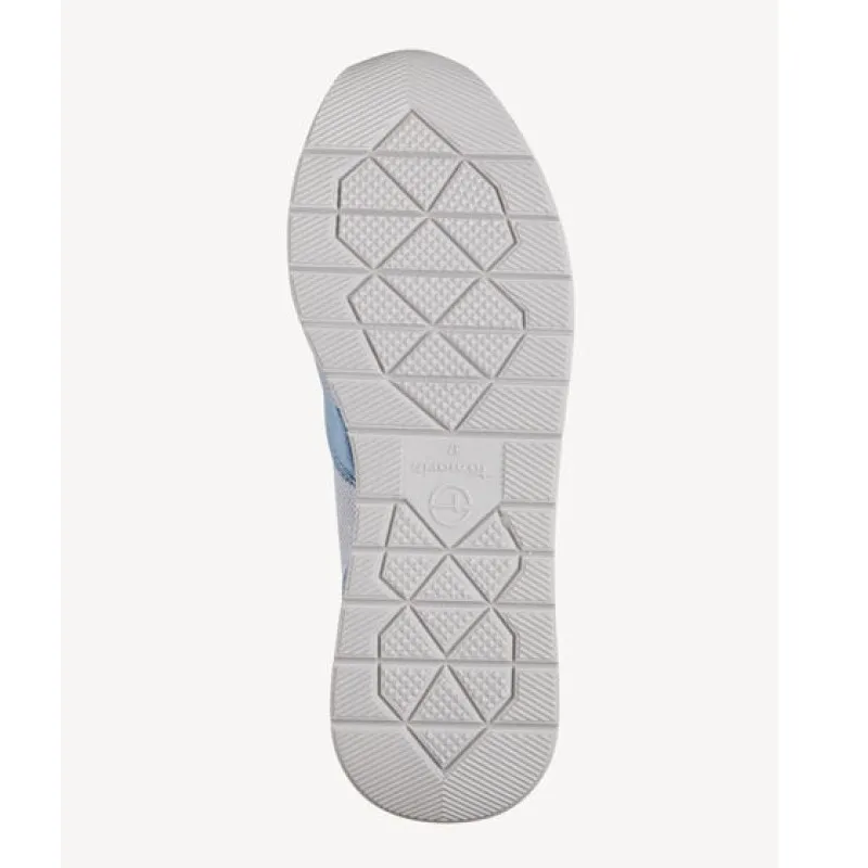 TAMARIS 23732 Azul Deportiva Casual cremallera y cordones mujer