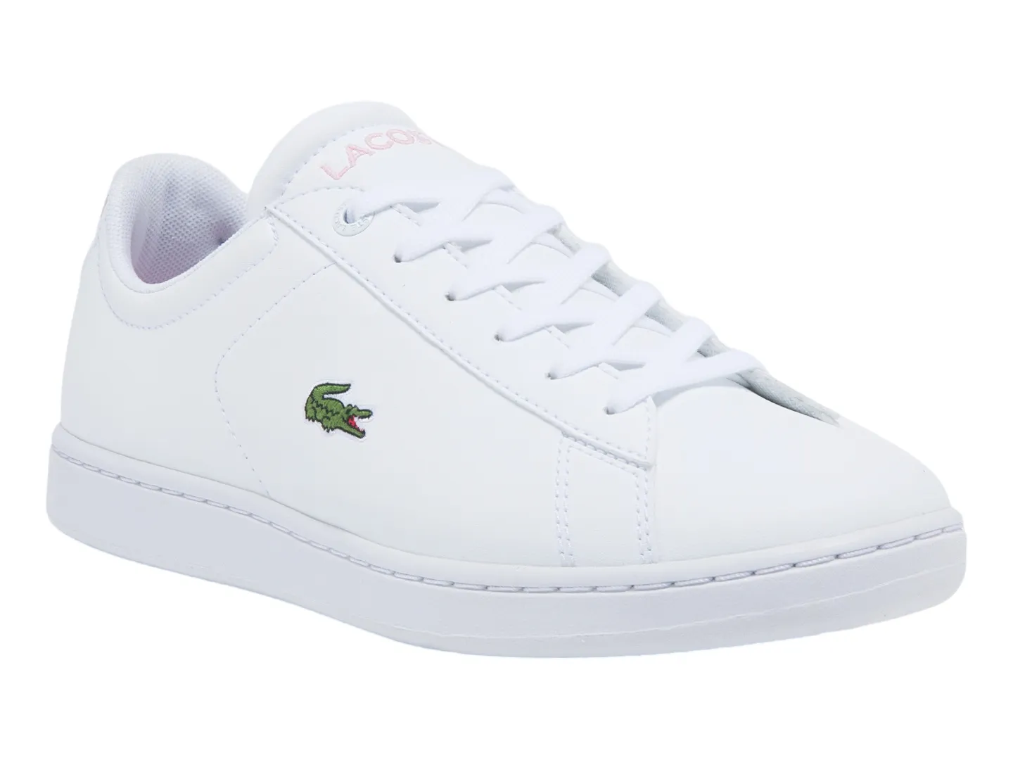 Tenis Lacoste Carnaby  Blanco Para Niña