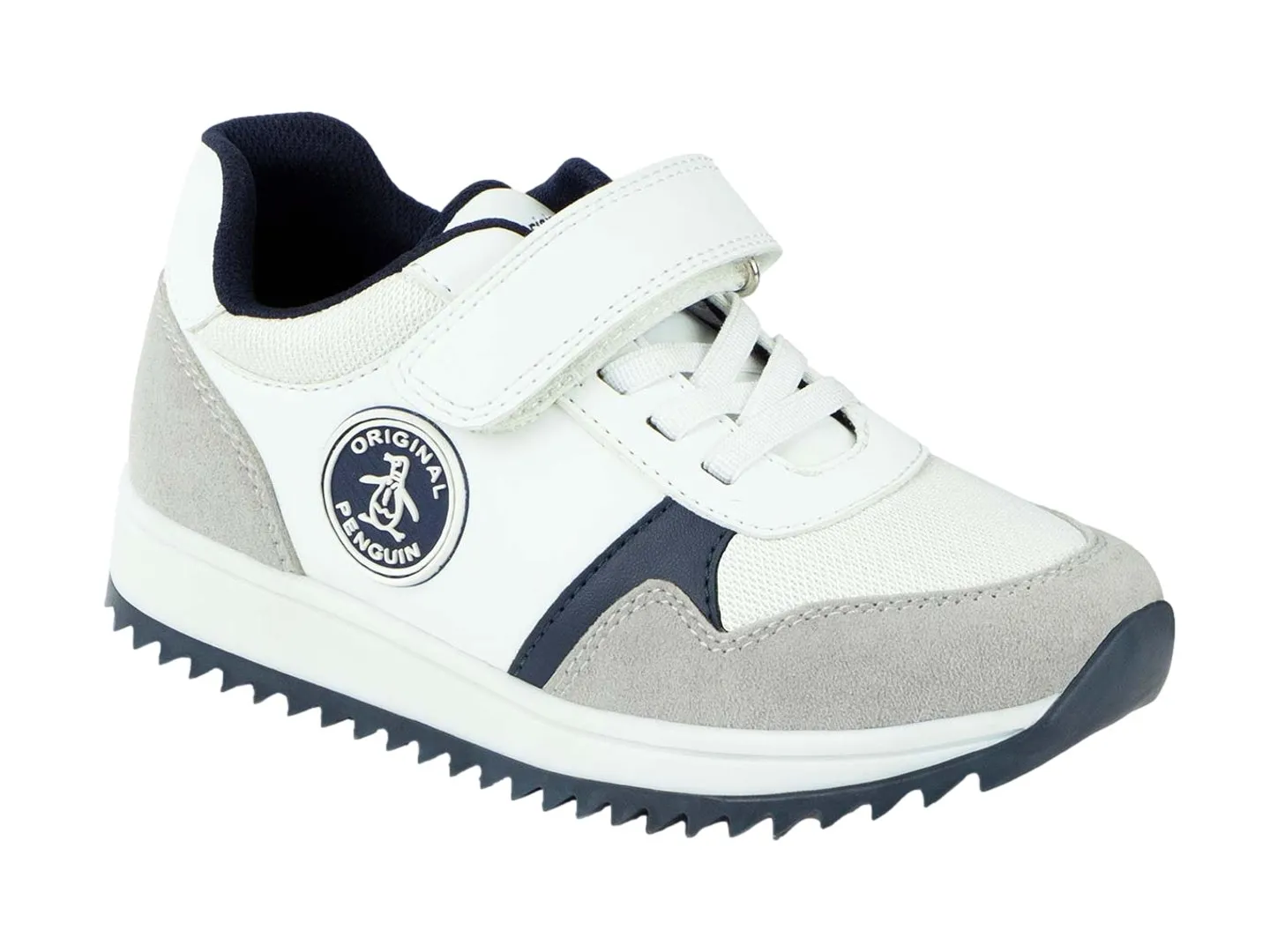 Tenis Penguin Barry Blanco Para Niño