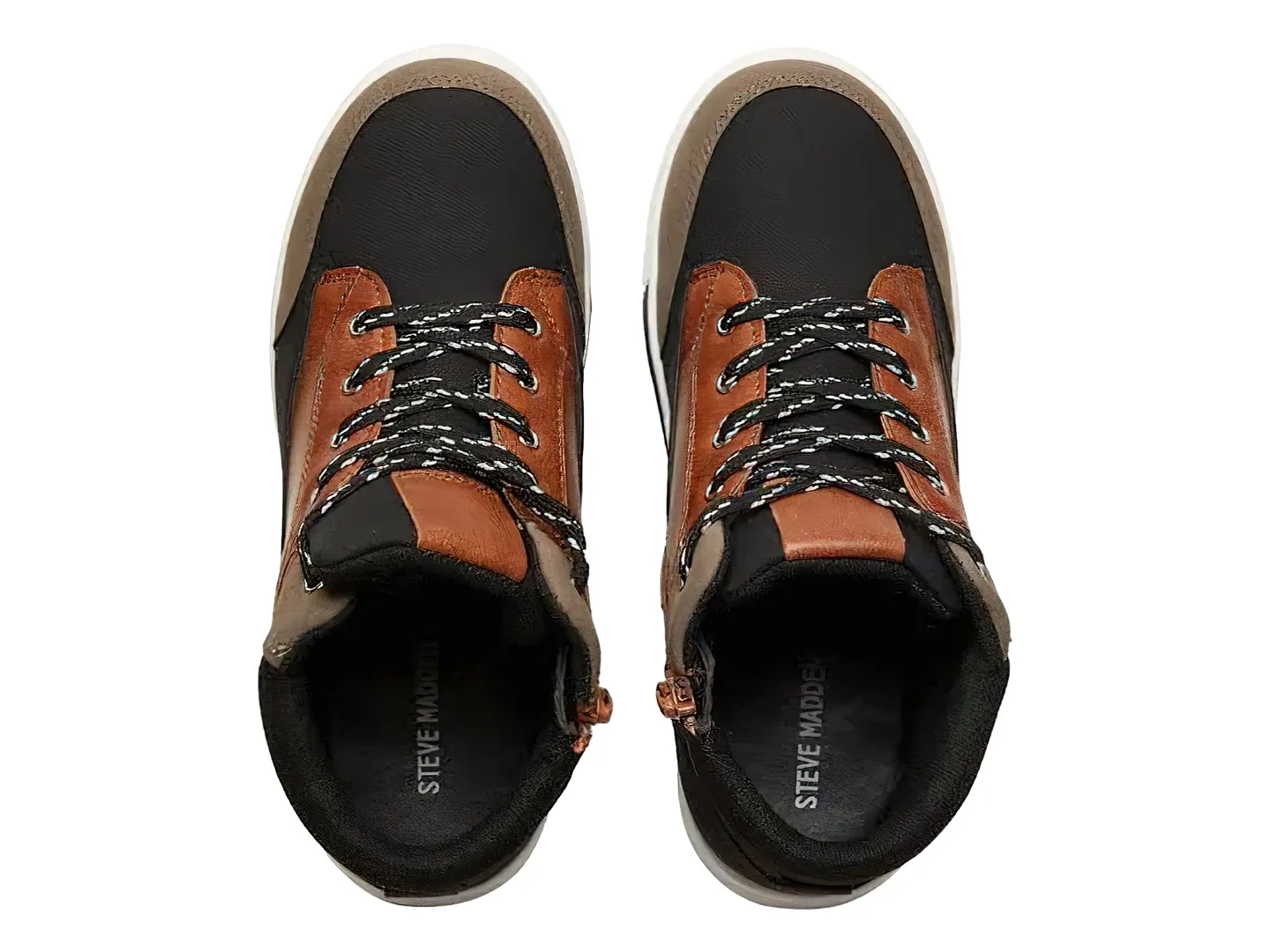 Tenis Steve Madden Bklein Cafe Para Niño