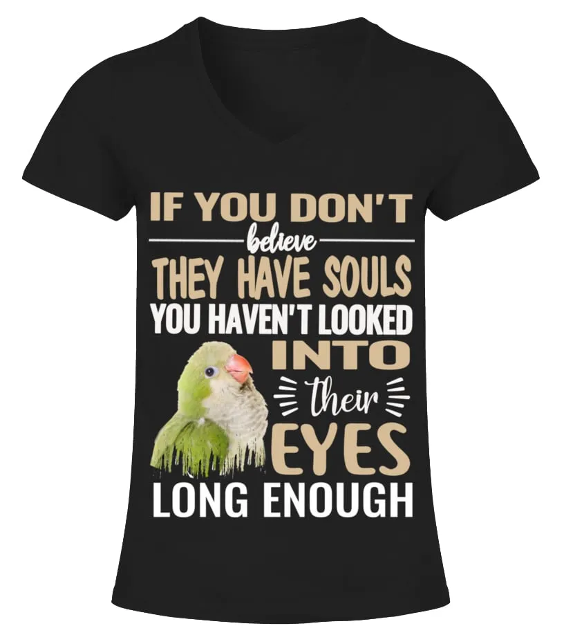 They have souls Green quaker Camiseta cuello pico Mujer