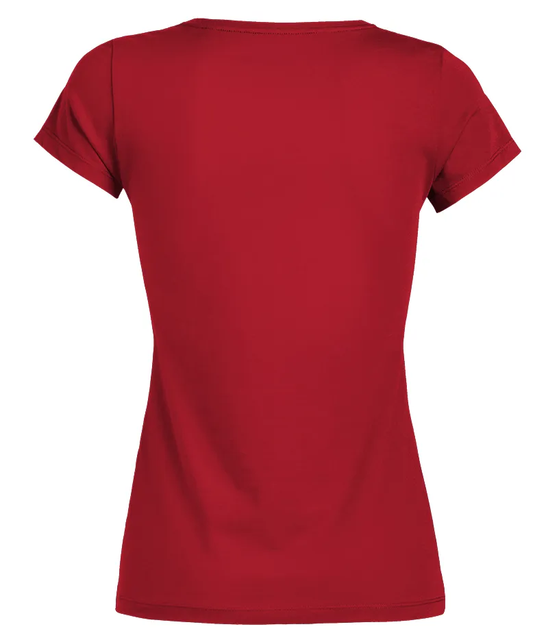This Girl Is Taken By A Sexy Carpenter Camiseta cuello redondo Mujer