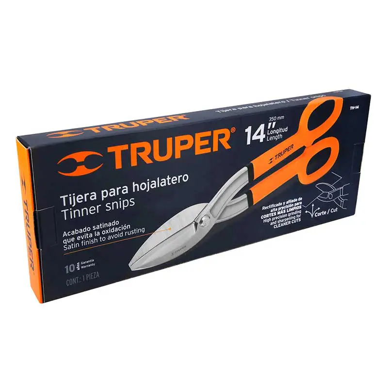 TIJERA PARA HOJALATERO 14 PULG TRUPER TH14