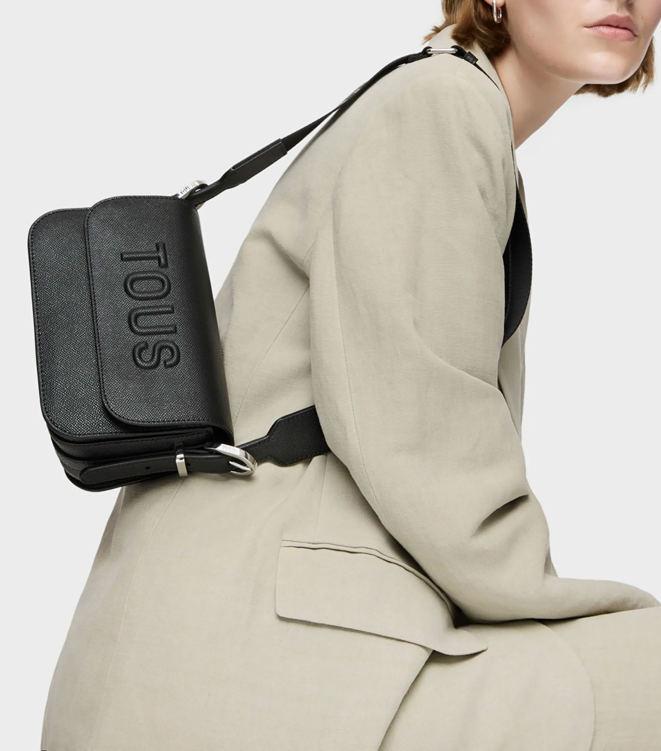 Tous Bolso Crossbody Brenda con Logotipo Mujer