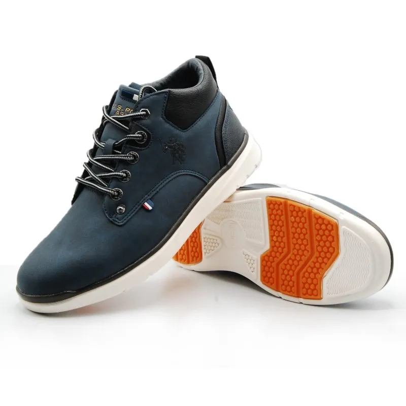 U.S. POLO YGOR004A Azul Bota corta cordones hombre