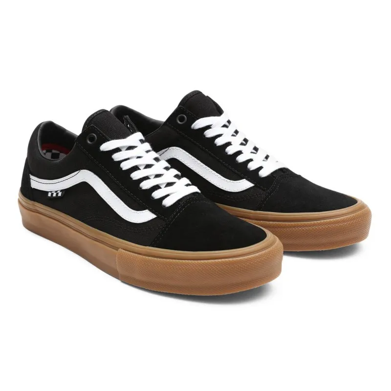 Vans MN Skate Old Skool (Negro/Goma) zapatos de hombre
