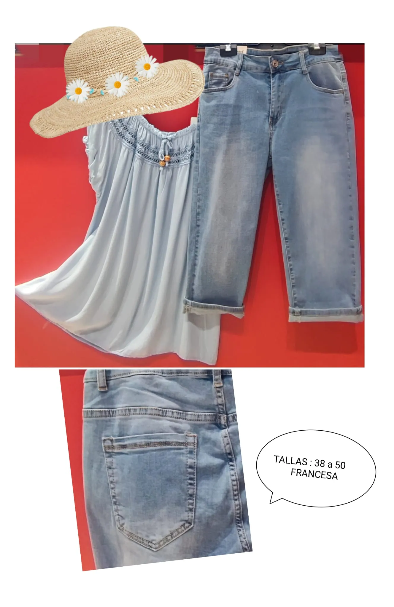 Vaquero Pirata Mujer Talla Grande