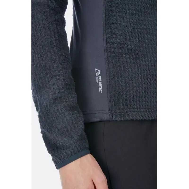 Vellón Rab Alpha Flash (Beluga) para mujer