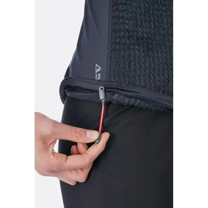 Vellón Rab Alpha Flash (Beluga) para mujer