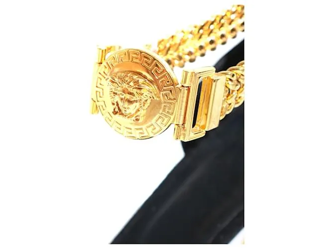 VERSACE Tacones T.UE 37.5 Cuero Negro 
