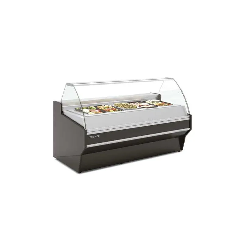 VITRINA CALIENTE CALOR SECO CUBETAS ENCASTRABLES CVE1015CHE CORECO