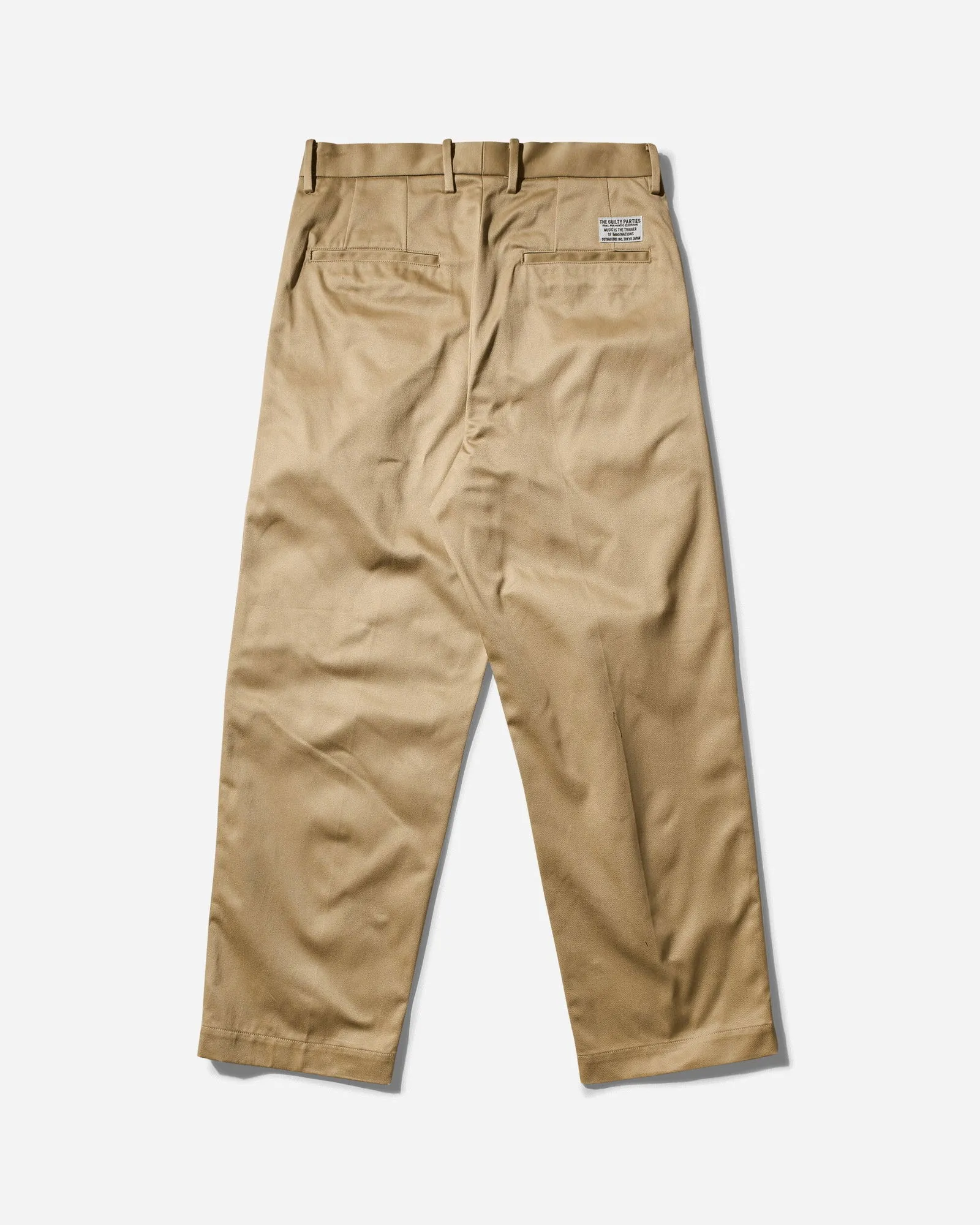 WACKO MARIA Double Pleated Chino Trousers