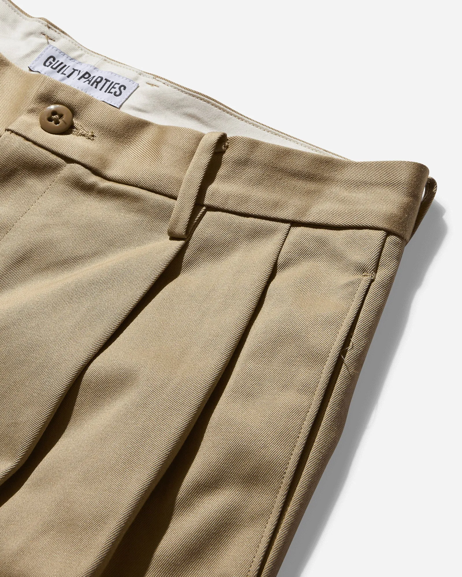 WACKO MARIA Double Pleated Chino Trousers