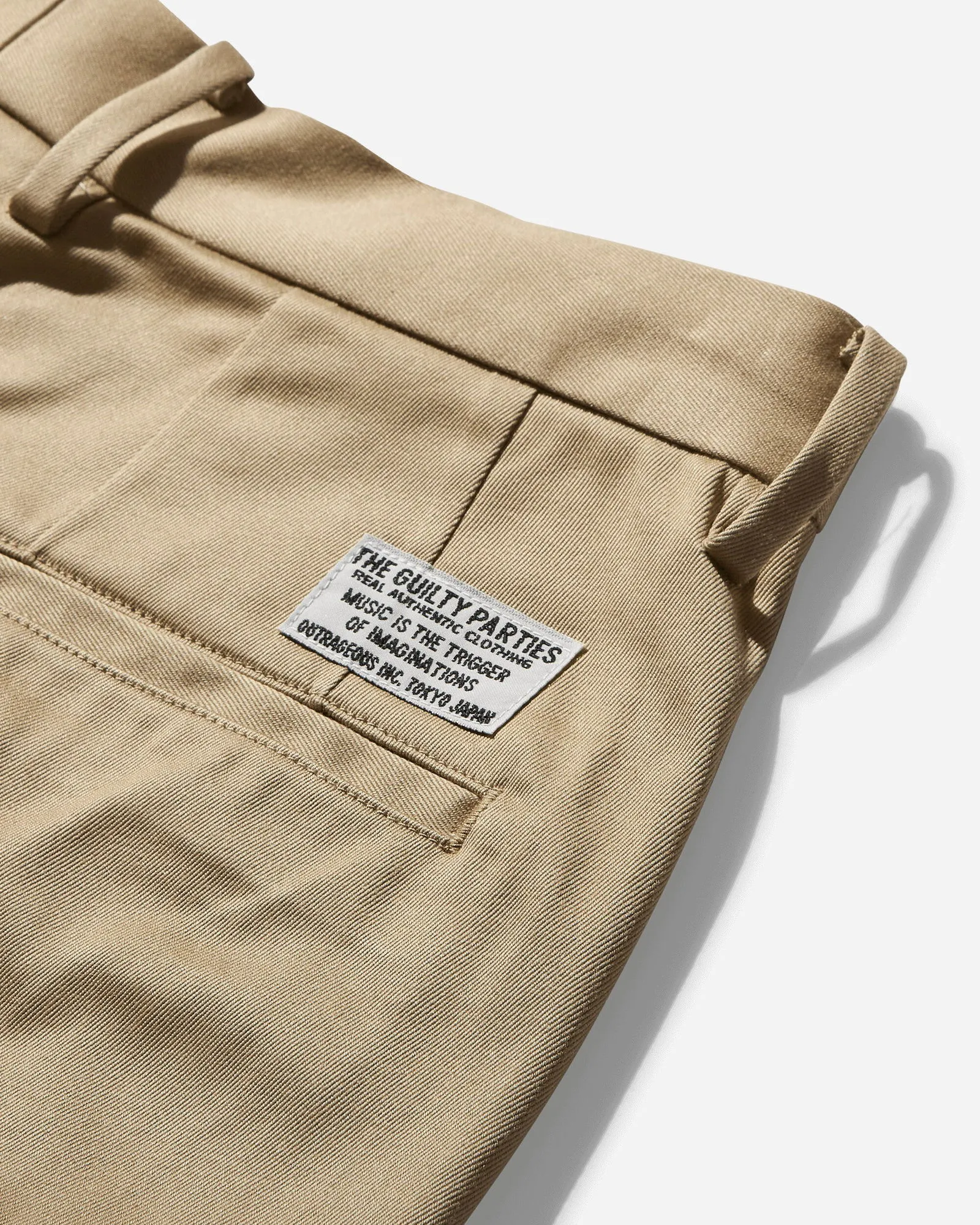 WACKO MARIA Double Pleated Chino Trousers