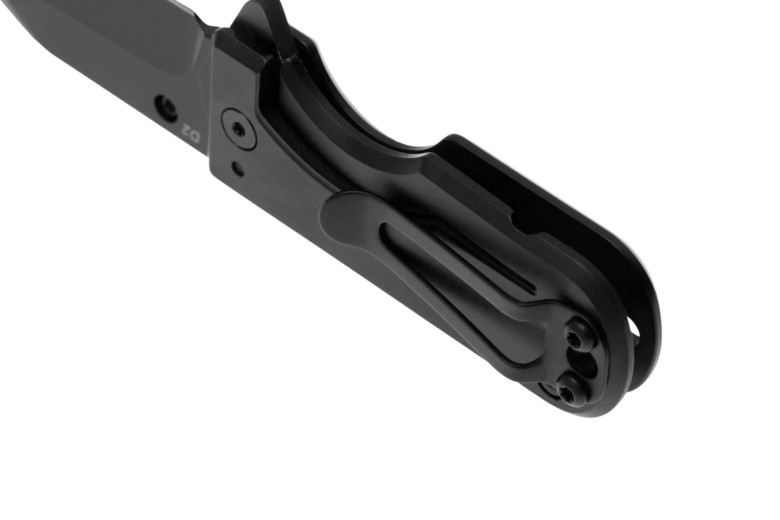 WESN MICROBLADE BLACKED OUT SN012, D2, TITANIUM, NAVAJA