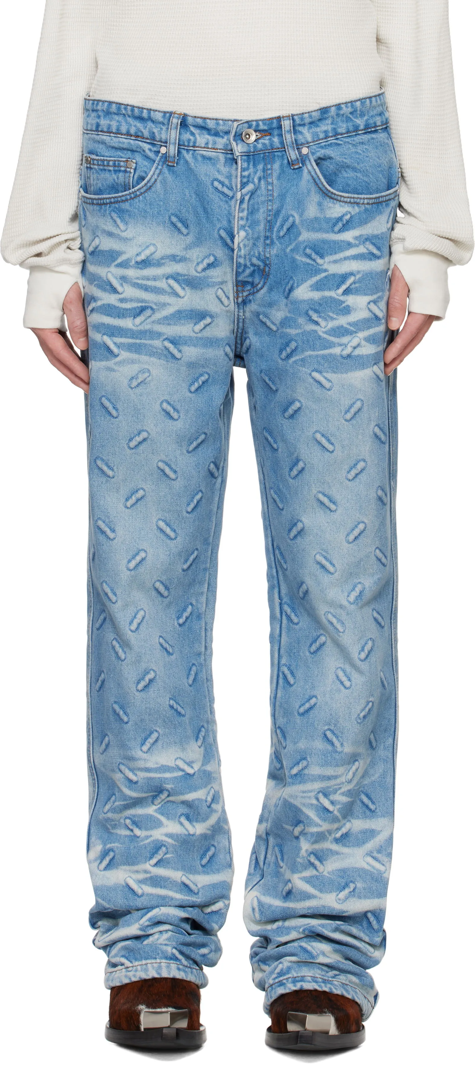 Who Decides War Thread Plate Jeans