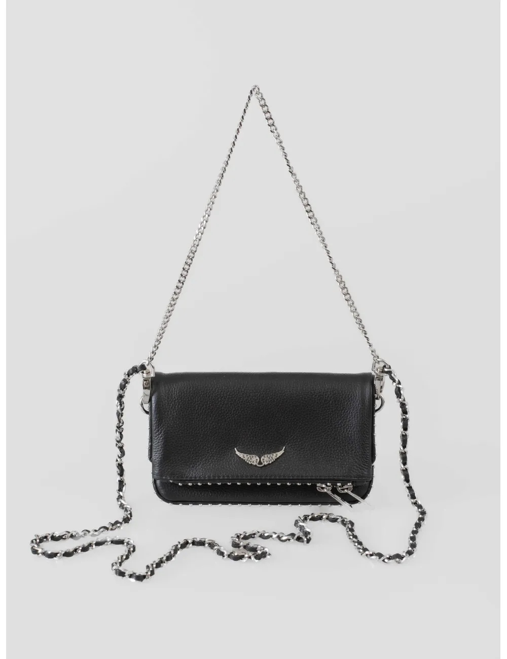 ZADIG&VOLTAIRE BOLSO DE MANO ROCK NANO STUDS