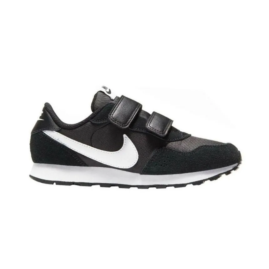 Zapas Nike MD Valiant Para Niños en Negro